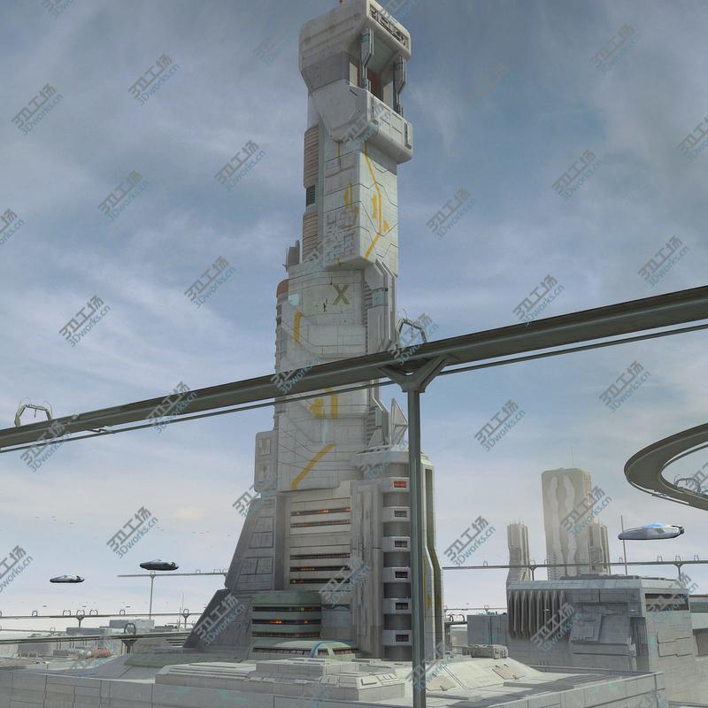 images/goods_img/202104023/Sci Fi City Futuristic Cityscape/5.jpg